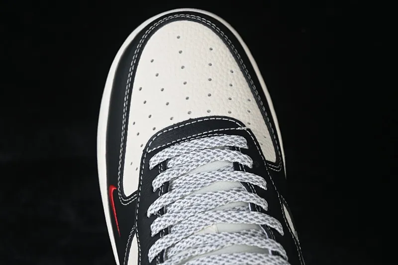 All categories Nk Air Force 1 Air Force series Nk Air Force 1 Low Air Force low-top Nike Air Force 1'07 Low Supreme joint beige black red Air Force 1 low-top casual sneakers DF0188-106